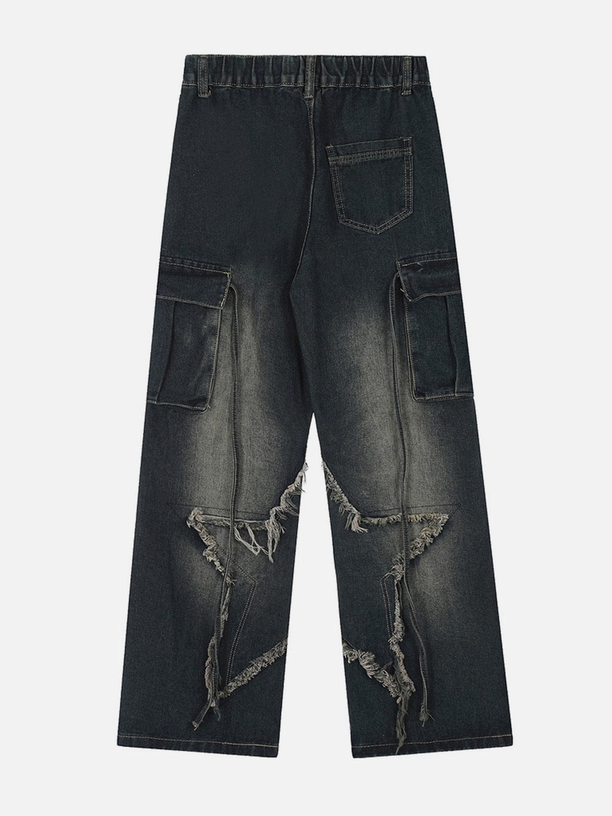 Fringe Star Washed Jeans