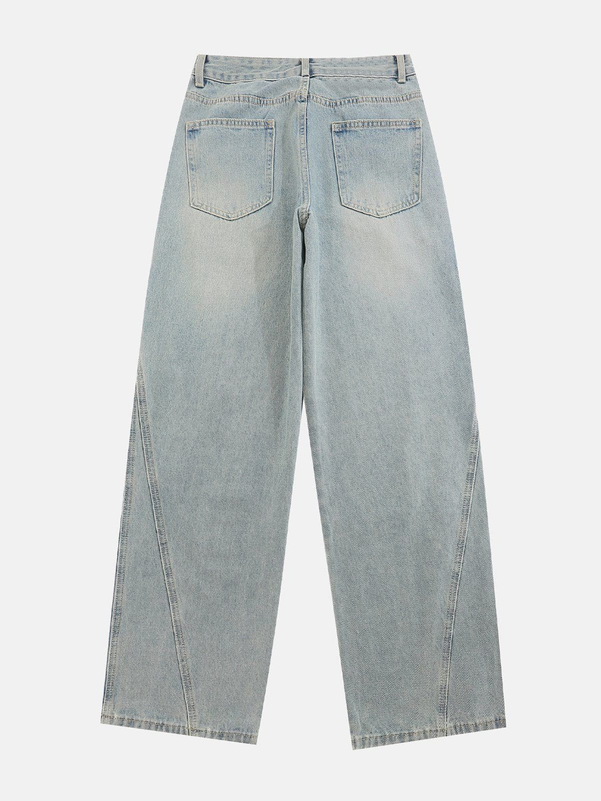 Multi Slit Jeans