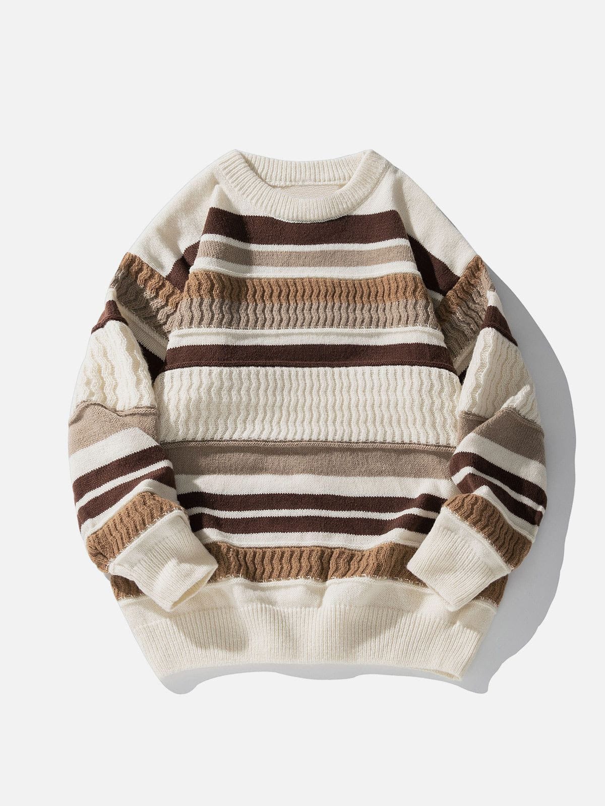 Stripe Color Blocking Sweater