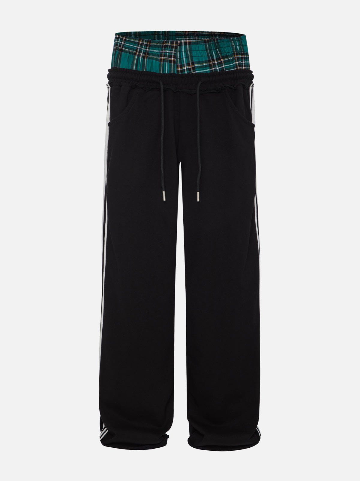 Aelfric Eden Plaid Patchwork Sweatpants