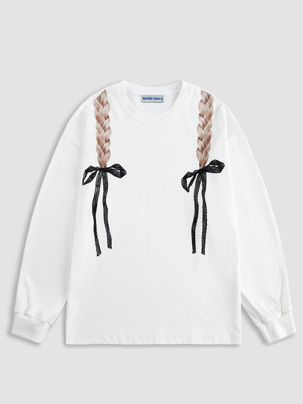 Aelfric Eden Funny Bow Print Sweatshirt