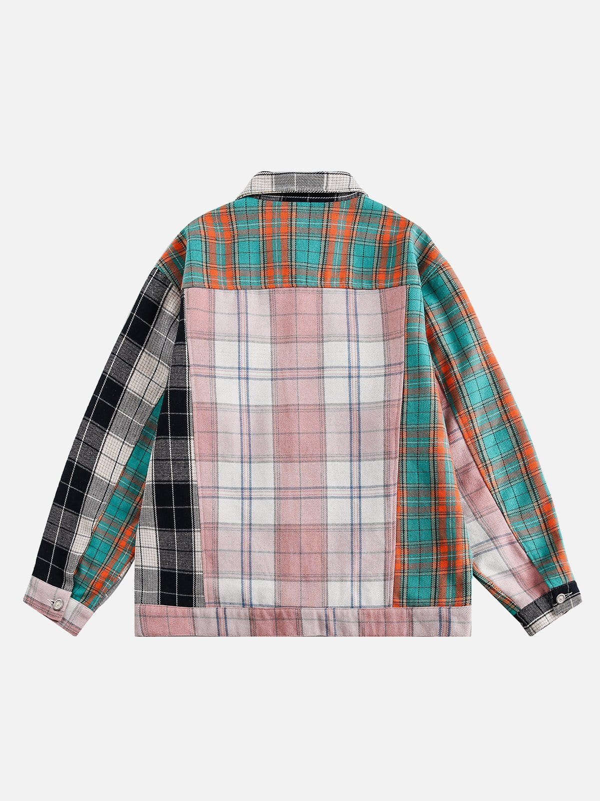 Aelfric Eden Multi Color Plaid Jacket