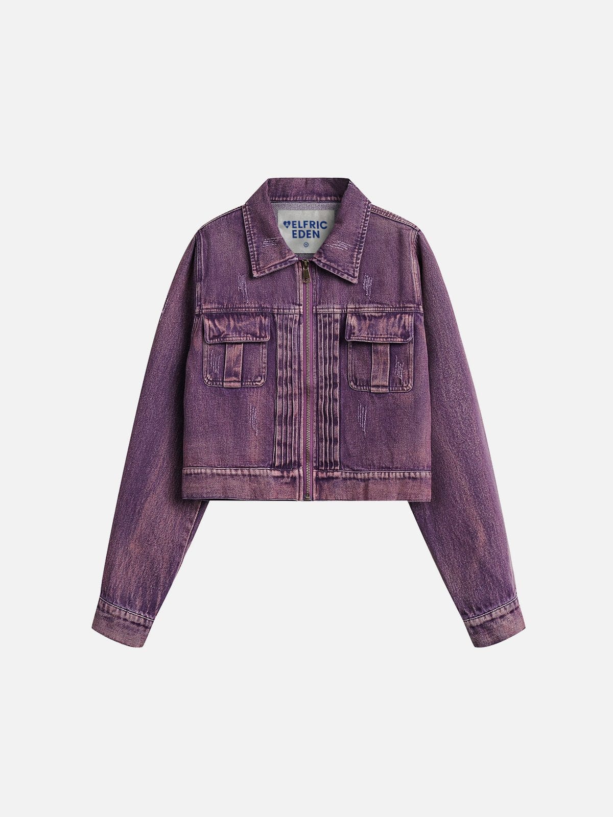 Aelfric Eden Wrinkle Washed Denim Jacket