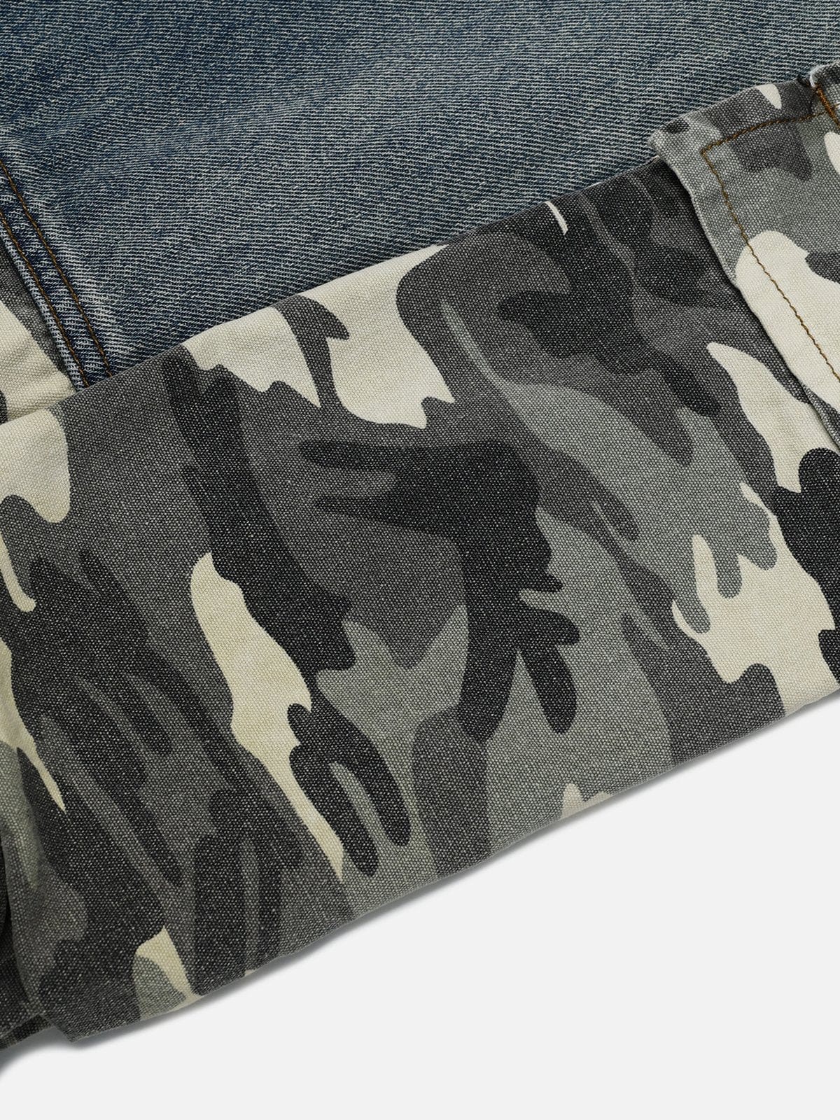 Aelfric Eden Camouflage Patchwork Jeans