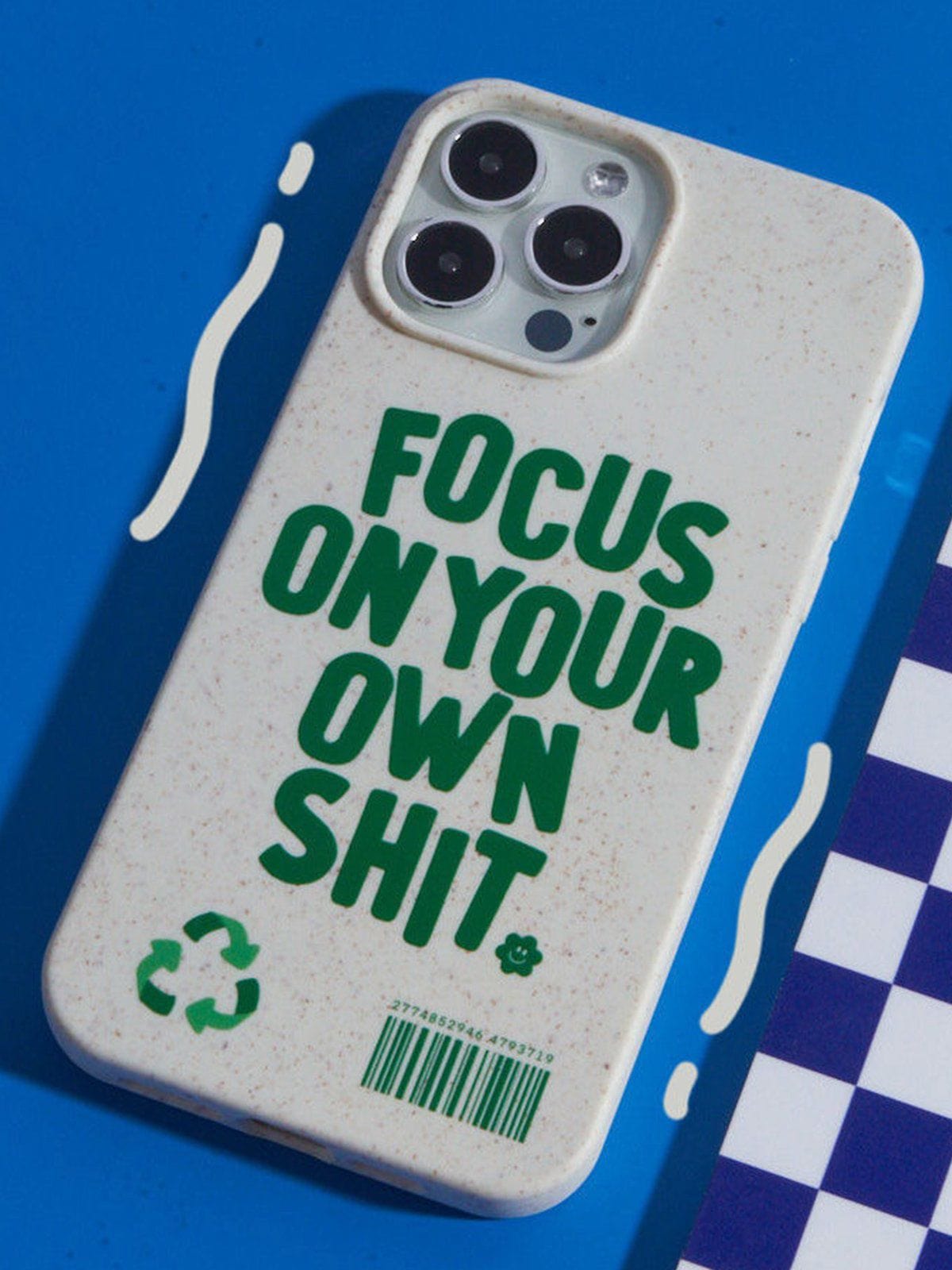 "Green Word" iPhone Case