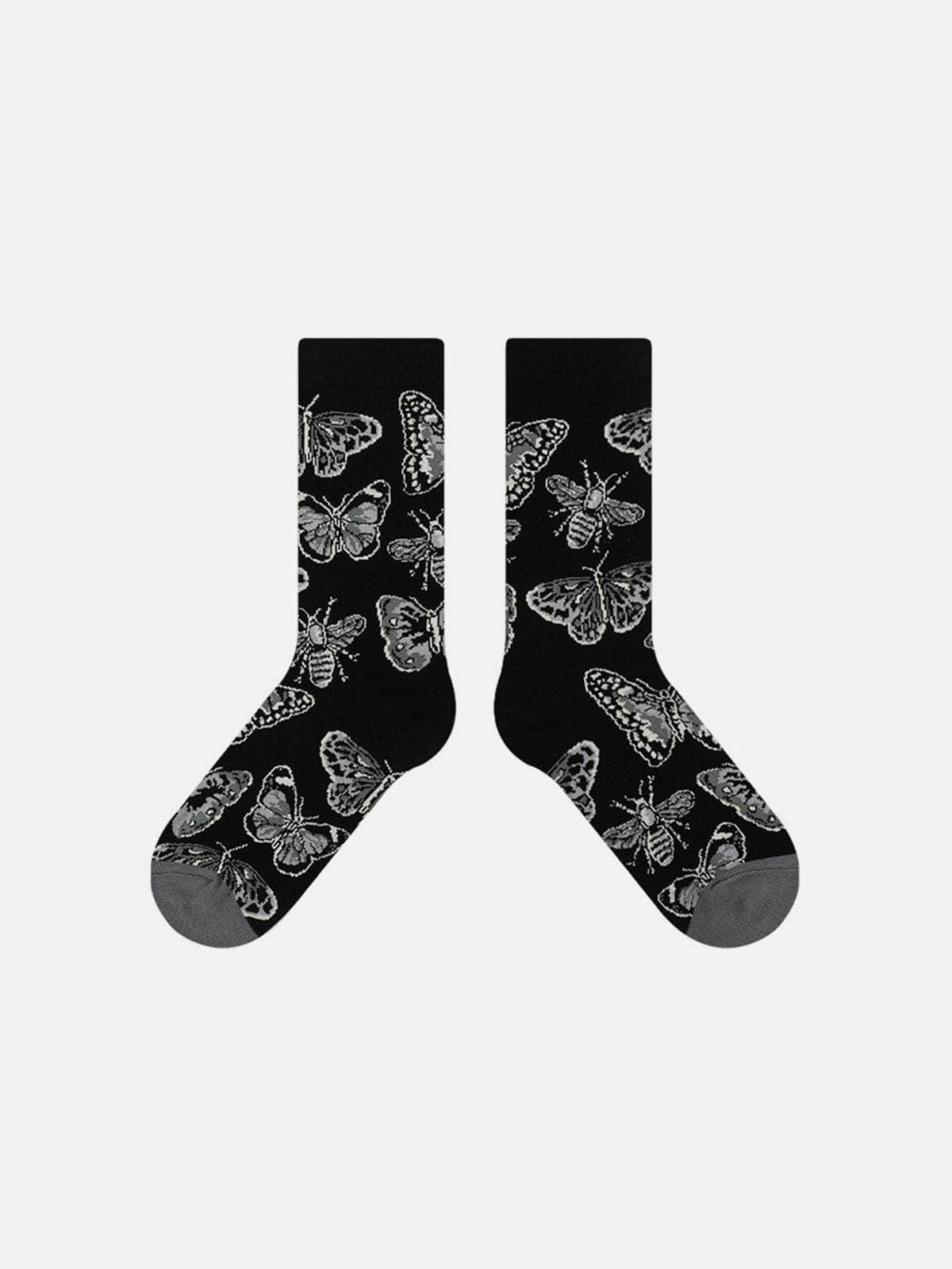 Animal Print Mid-Calf Socks