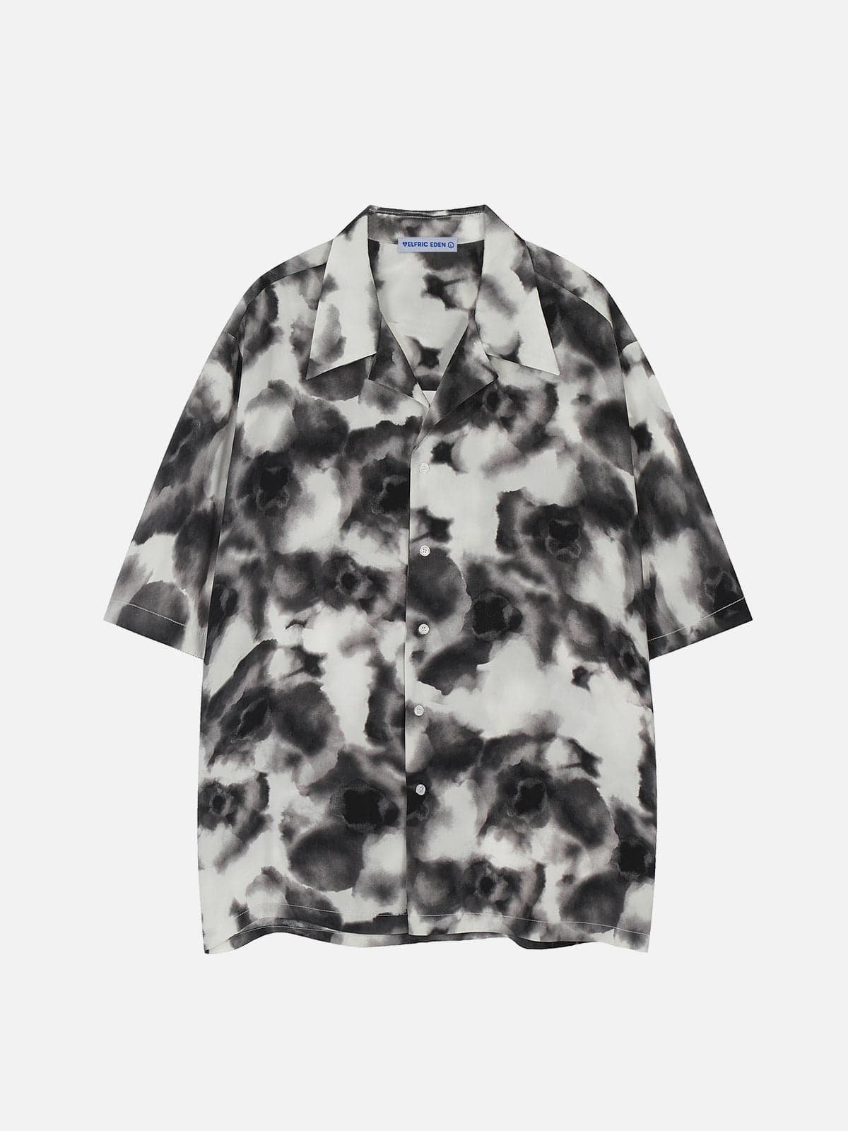 Aelfric Eden Tie Dye Print Short Sleeve Shirt