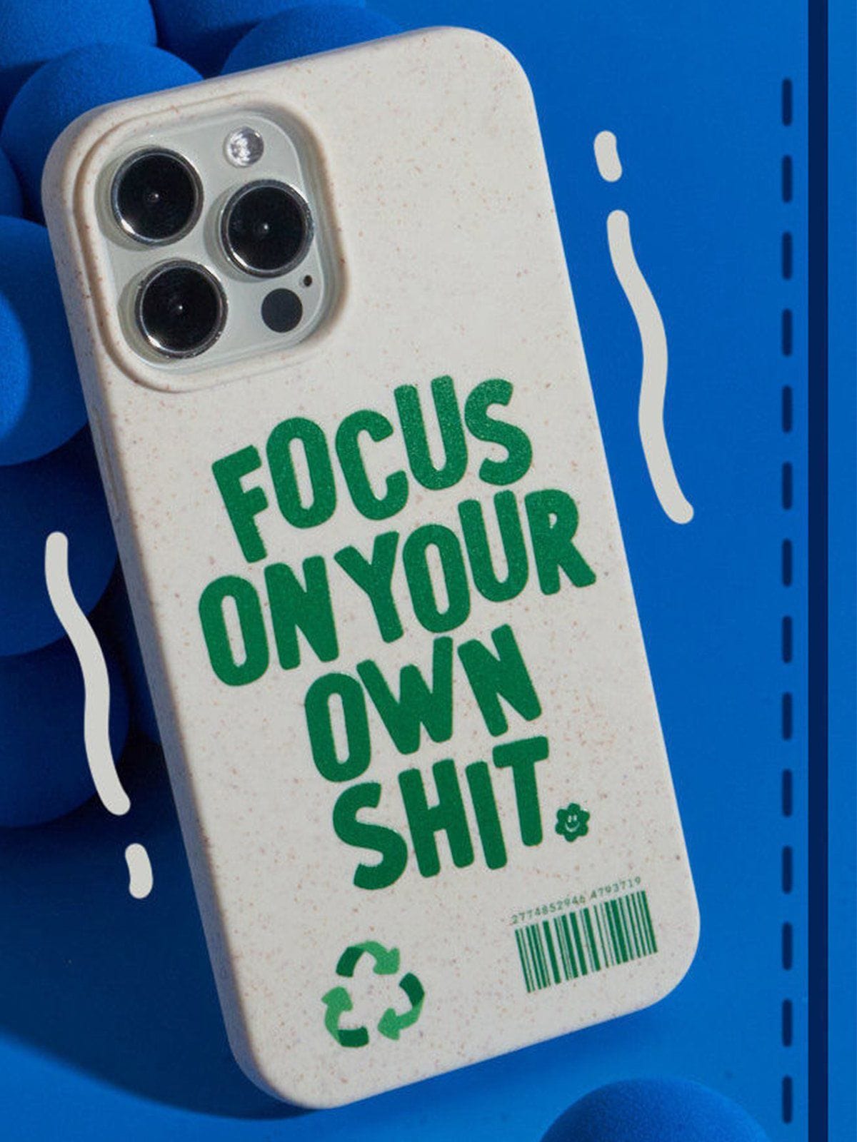 "Green Word" iPhone Case