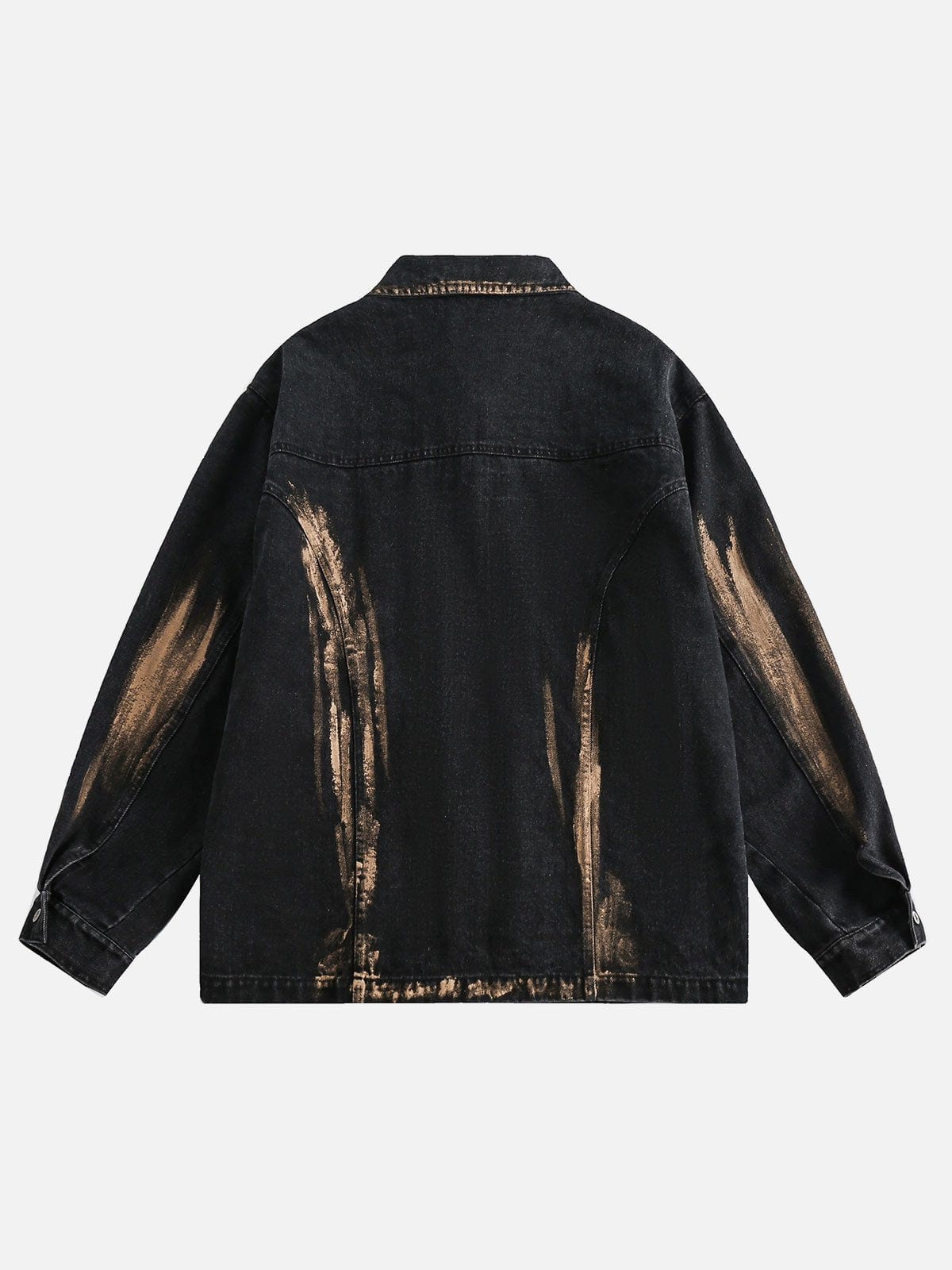 Aelfric Eden Spray Paint Washed Denim Jacket