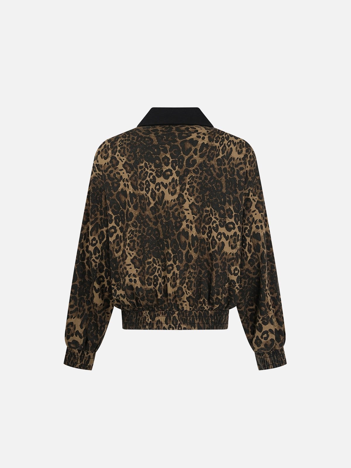 Aelfric Eden Leopard Print Crop Jacket