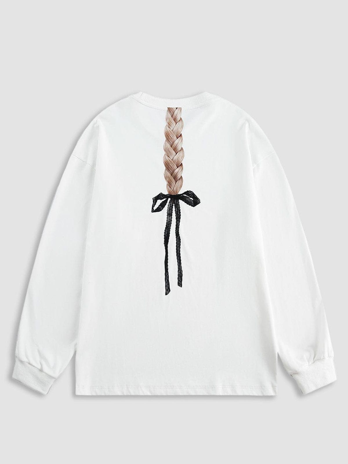 Aelfric Eden Funny Bow Print Sweatshirt