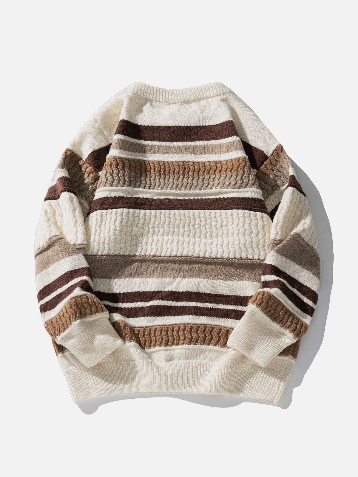 Stripe Color Blocking Sweater