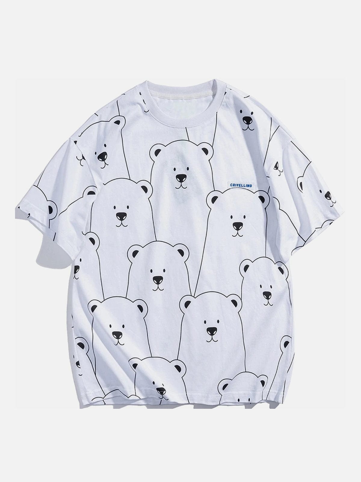 Polar Bear Cotton Graphic Tee