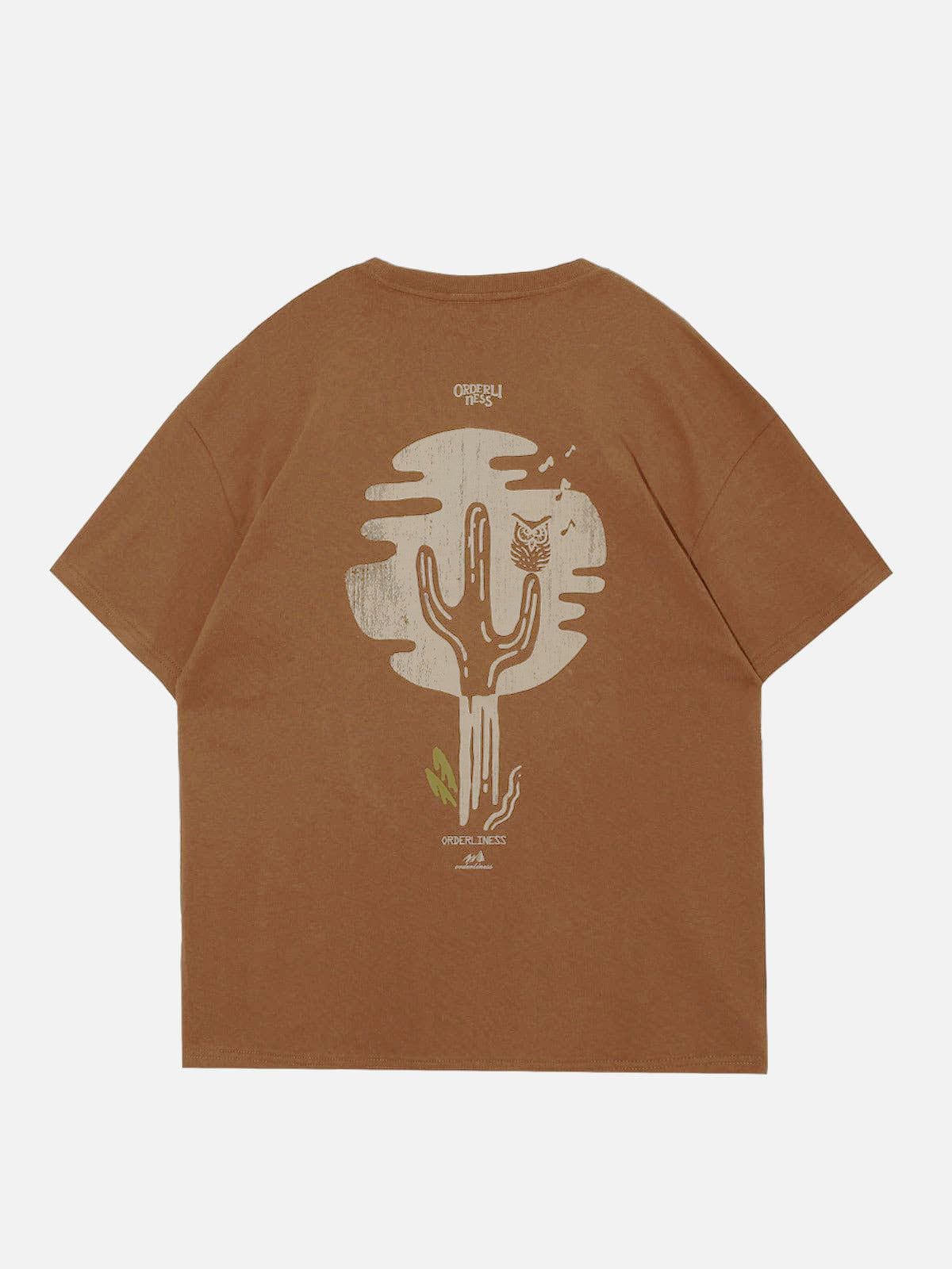 Cactus Print Tee