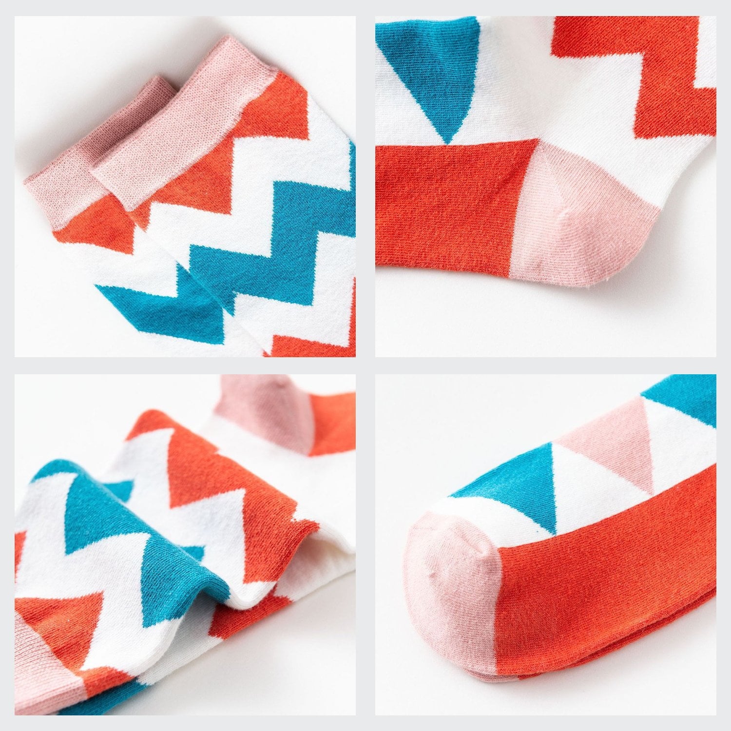 Geometric Print Socks