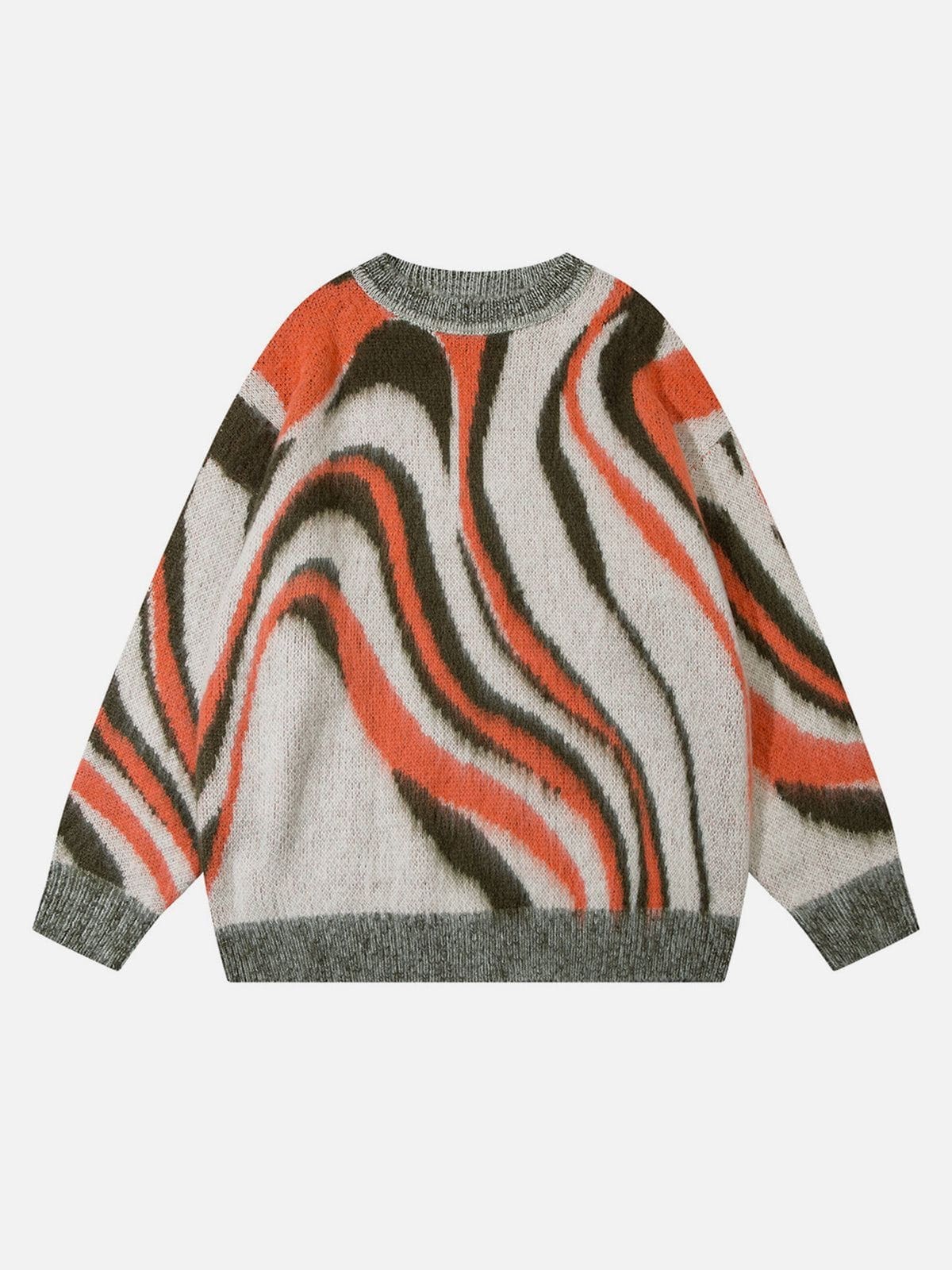Color Blocking Stripe Sweater