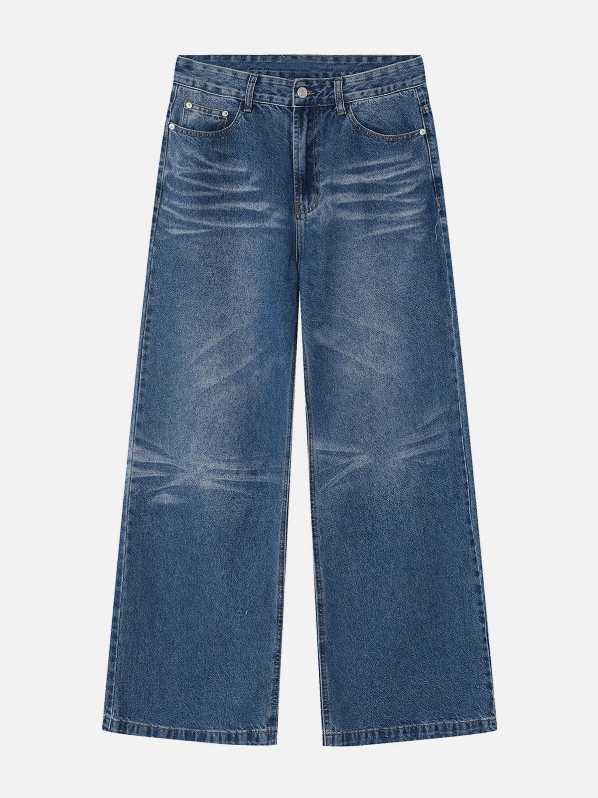 Vintage Folds Loose Jeans